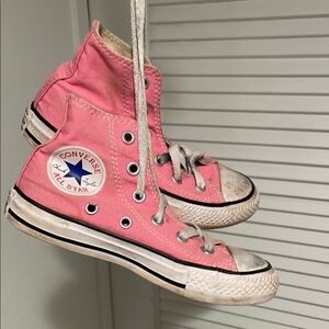 Converse Kids' Pink High-Top Sneakers